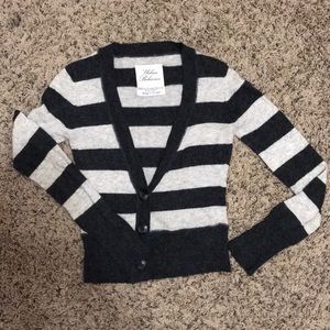 Striped cardigan